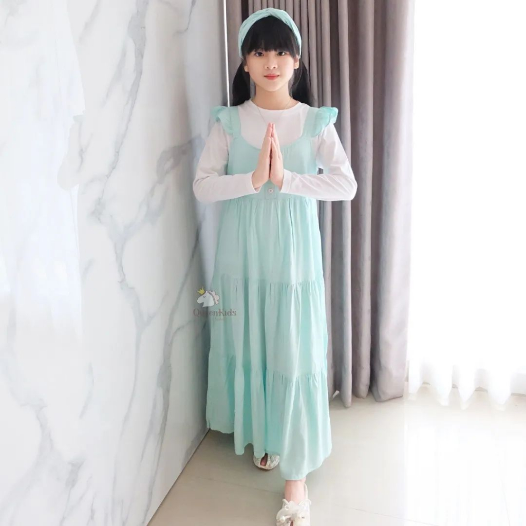 NAOMI OVERALL SET INNER / GAMIS REMAJA TANGGUNG / GAMIS TERBARU