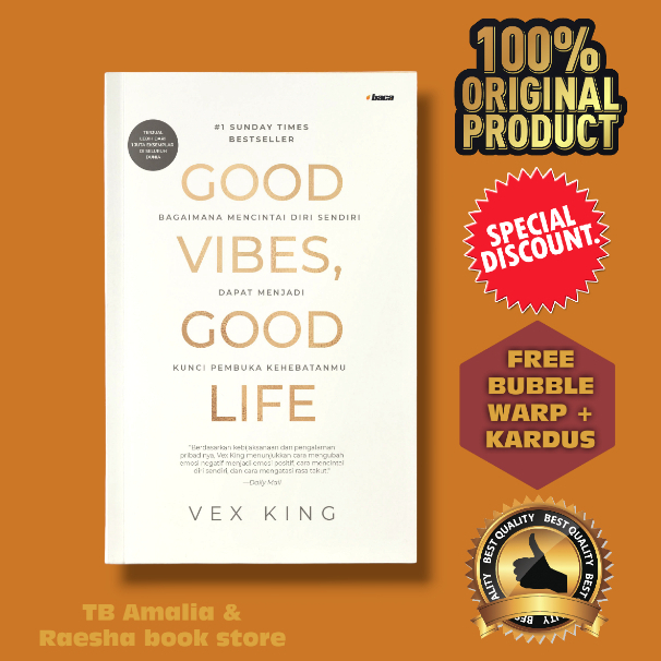 Buku Good Vibes Good Life - Vex King