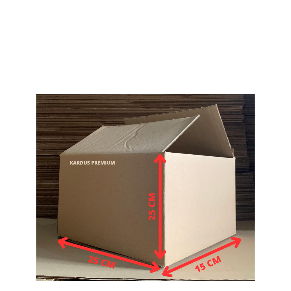 

kardus box packing 25x25x15cm