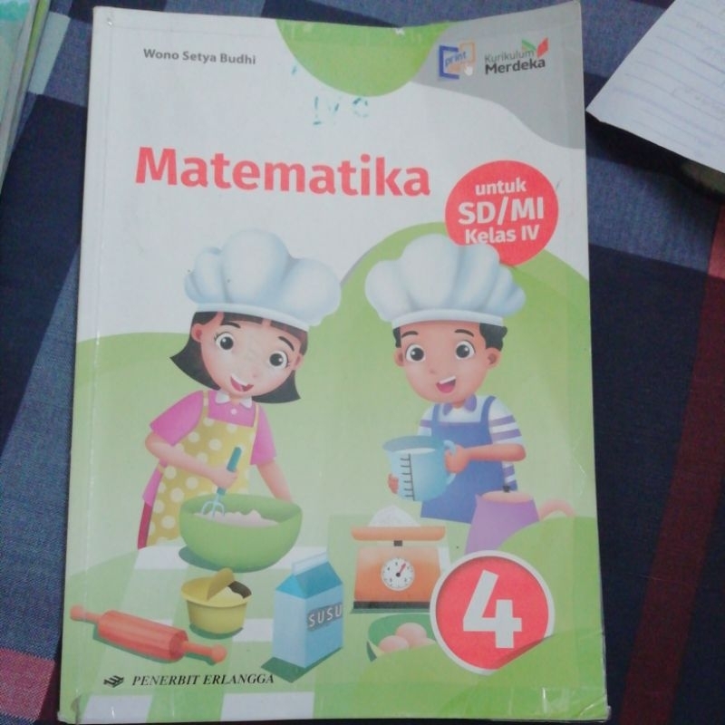 Matematika Kelas 4 Kurmer Kurikulum Merdeka Erlangga