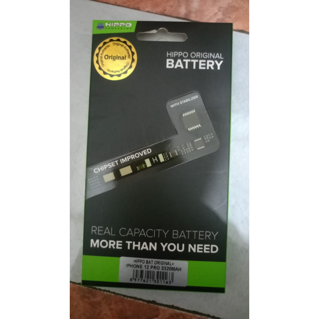 Hippo Battery original iphone 12 pro 3320 mah