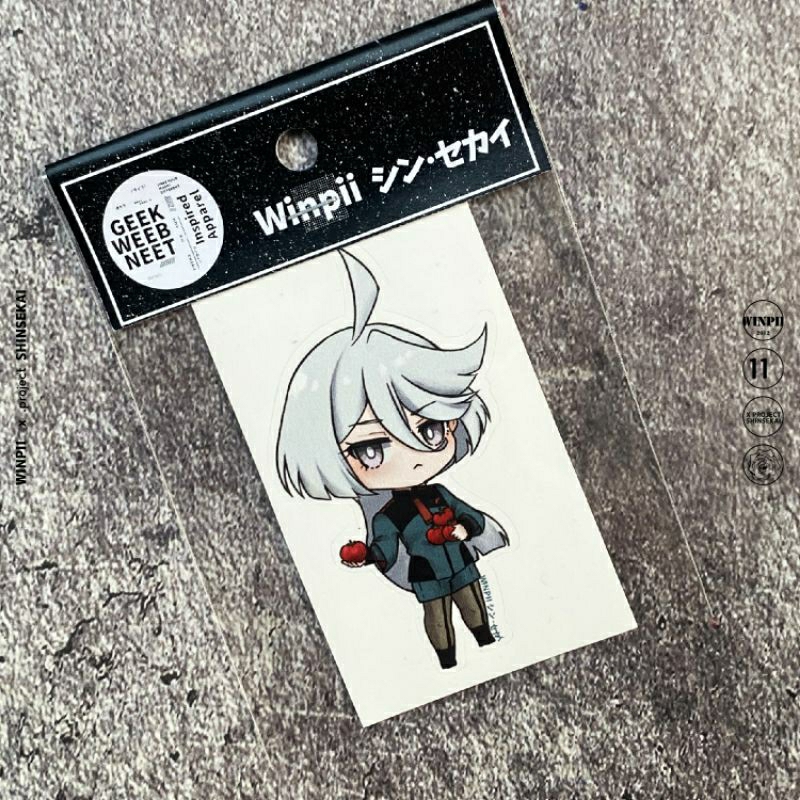 Stiker / Sticker Miorine Membran Mobile Suit Gundam