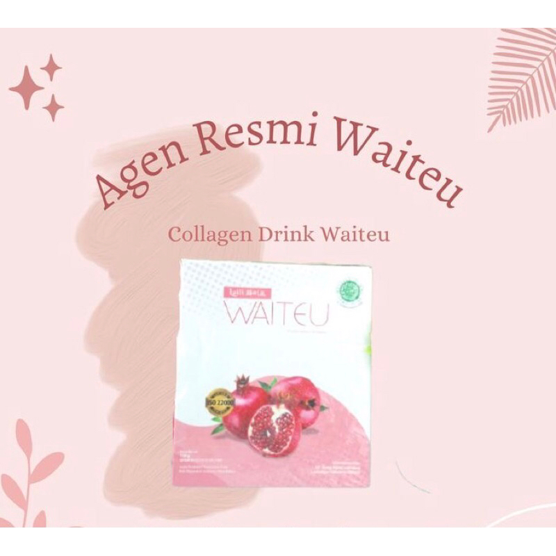 

Waiteu Collagen Minuman Pemutih Badan 15-20x Seduh