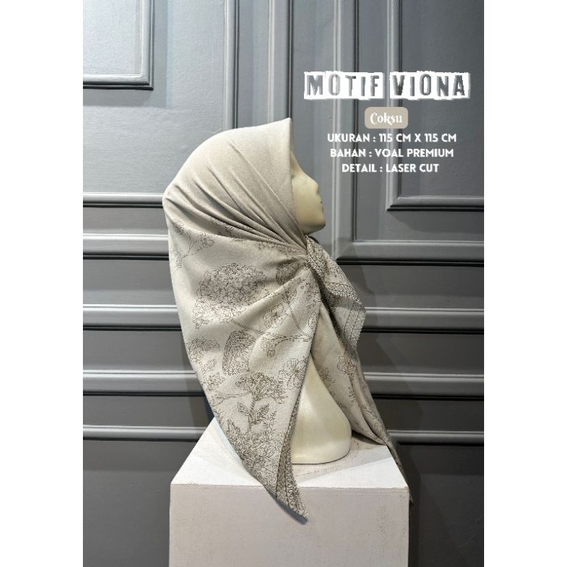 READY  SQUARE DENAY SH BY ES-HA SCARF