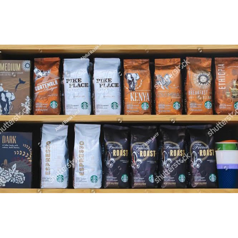 

Biji Kopi Arabica MediumRoast Starbucks 250gr