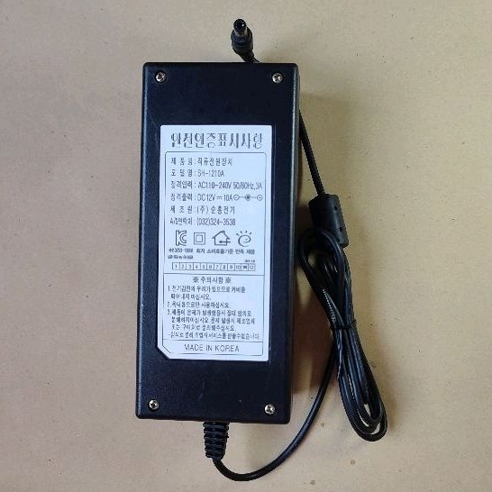 ADAPTOR 12V~10A KOREA Body Besar ORIGINAL