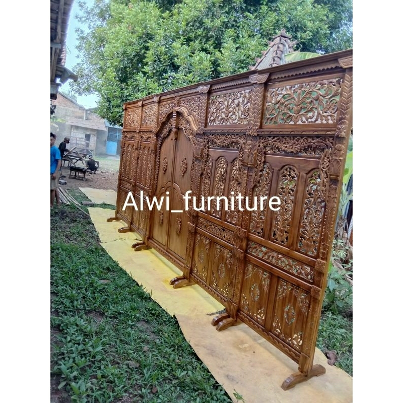 GEBYOK PELAMINAN JAWA UKIR 6M FINISHING