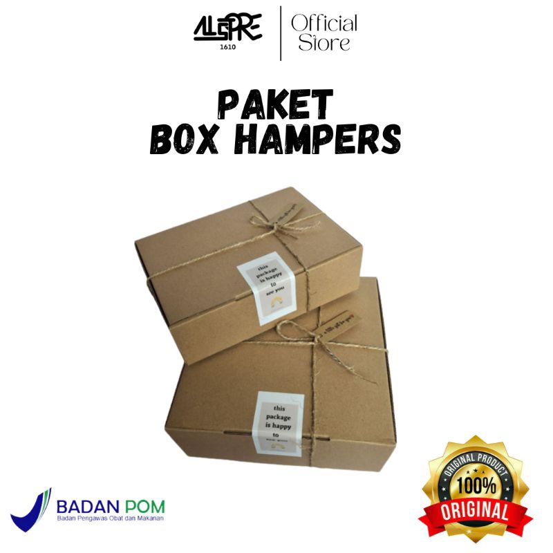 

[TERMURAH] Paket Hampers | Box Hampers | Paket Lengkap Packaging | Paket Hampers Combo | Paket Gift Box