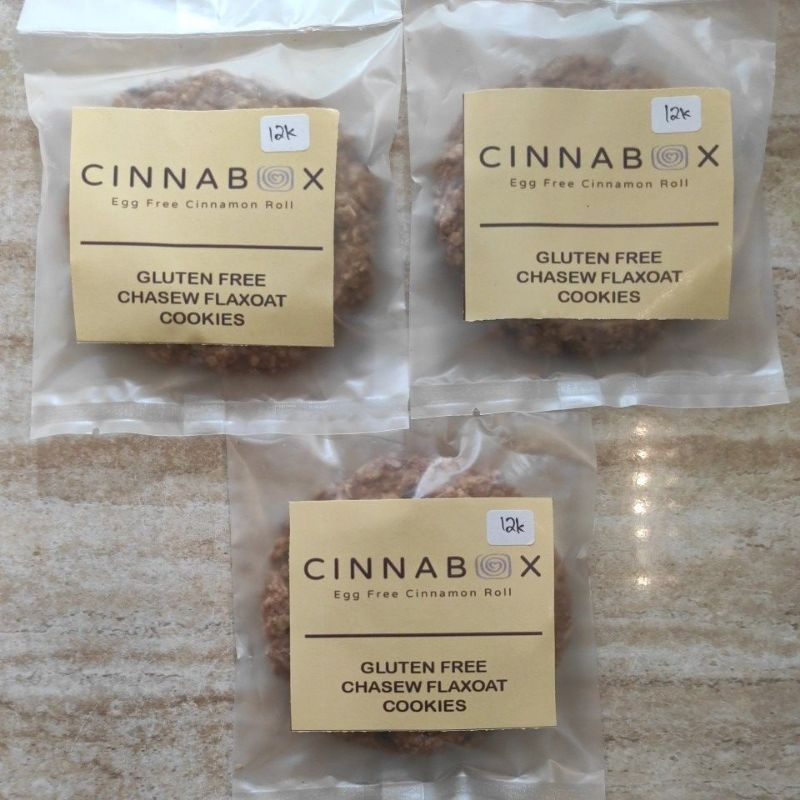 

Gluten Free Cashew Flaxoat Cookies Pouch