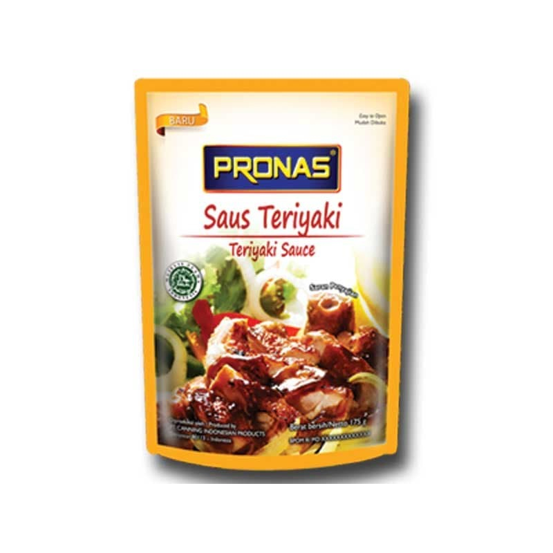 

Pronas Stir Fry Sauce Teriyaki 175gr Saus