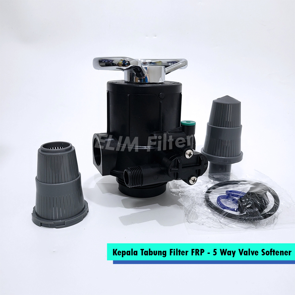 Kepala Filter FRP 5 Way Softener
