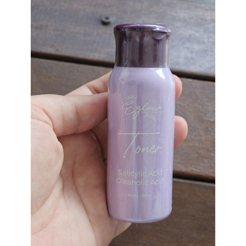 TONER ACNE EGLOW PLATINUM ORIGINAL/ TONER SALICYLIC ACID E GLOW