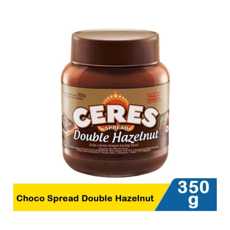 

CERES Spread Selai Choco Hazelnut & Milk 350 gram
