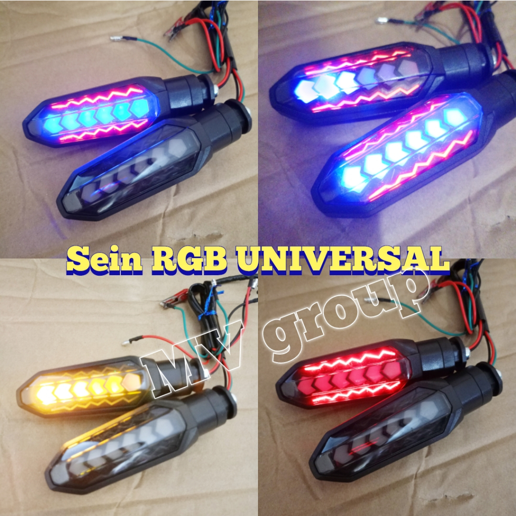 LAMPU SEIN LED 2 MODE LAMPU SEN LED RUNNING SEIN PANAH MODEL CB 150R VARIO NEW UNIVERSAL COCOK SEMUA