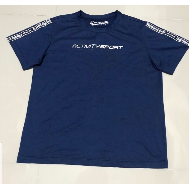 kaos olah raga preloved, thrift Varsity