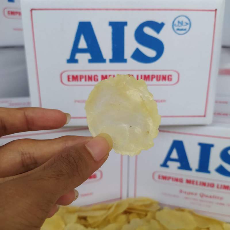 

Emping Melinjo Kering Super & Tidak mudah bulukan, Kualitas export + Dus Asli Emping
