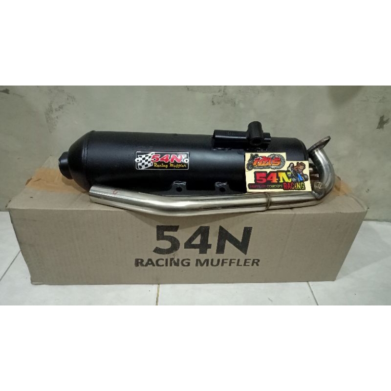 knalpot bobokan 54n copy CMS k59 PNP arm new leher stenlis.