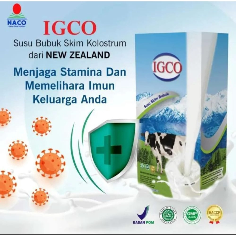 

Susu IGCO kolostrum Original 30 Saset / IGCO Colostrum Milk From New Zealand / SUSU IGCO PER BOX SUSU SKIM COLOSTRUM KOLOSTRUM IGCO ORIGINAL ASLI