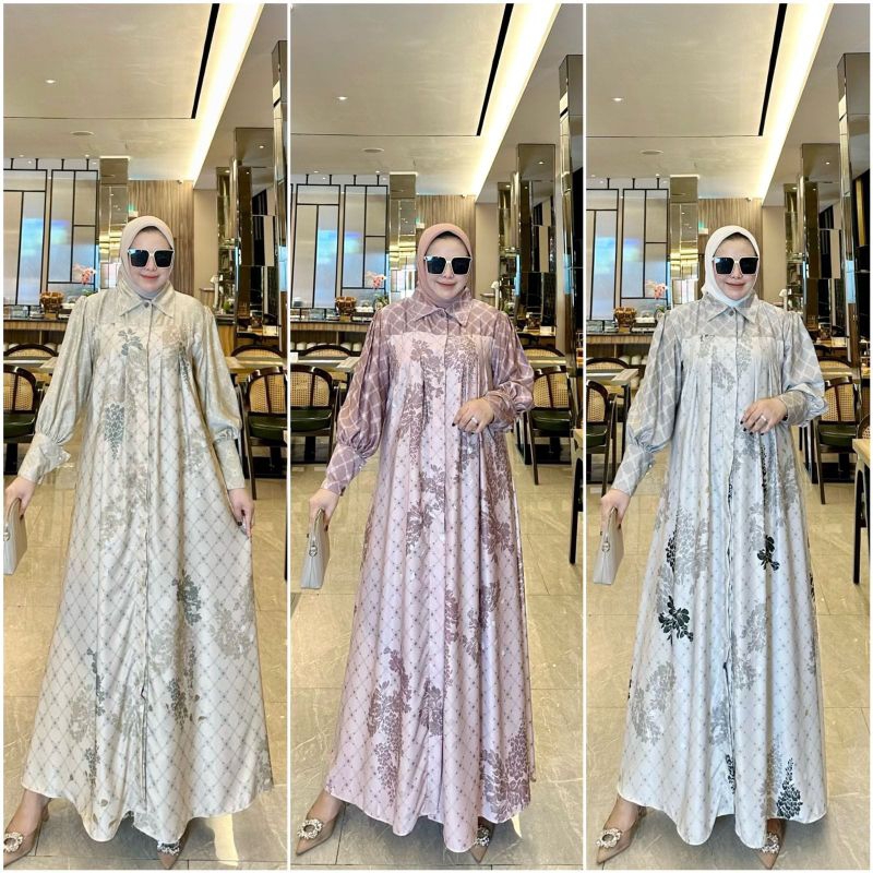 READY SEMI DRESS // SEMI DRESS CANTIK// SEMI DRESS TERBARU // SEMI DRESS KINZA BY GAGIL OVA