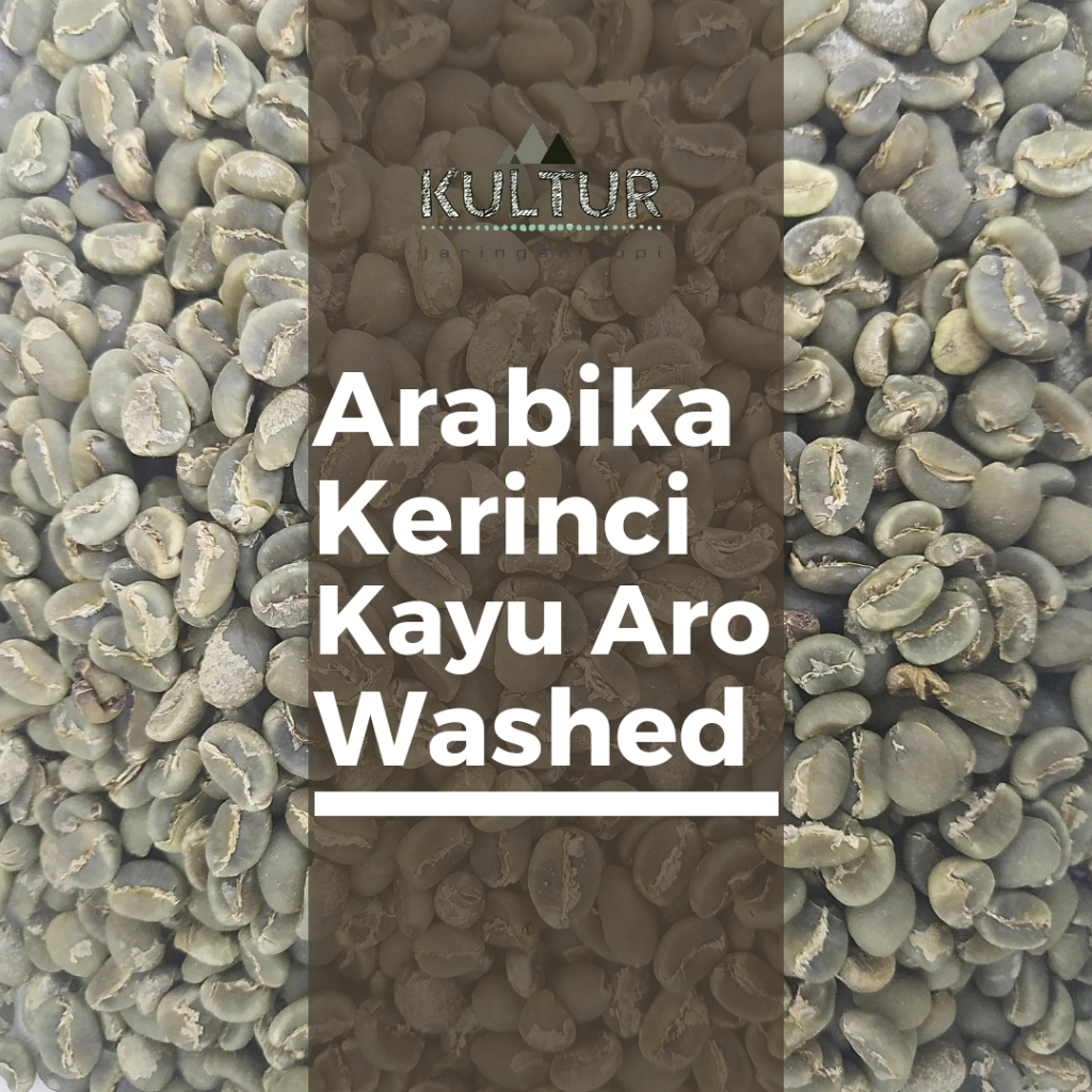 

GREEN BEAN ARABIKA KERINCI AYO WASHED BIJI KOPI MENTAH NETTO 500 GR