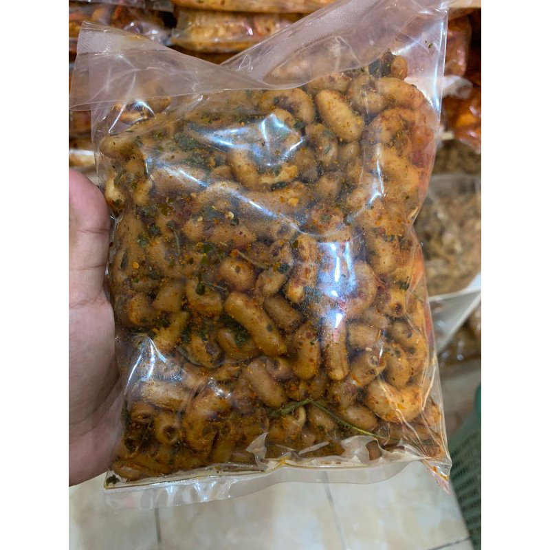 

makaroni bantet pedas daun jeruk