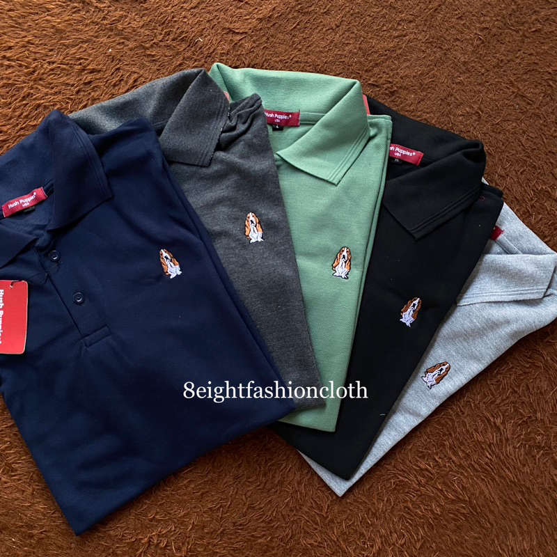 KAOS KERAH/POLOSHIRT PRIA/POLO SHIRT/KAOS KERAH HUSH PUPPIES/KAOS KERAH RIB PRIA/KAOS KERAH HUSH PUP