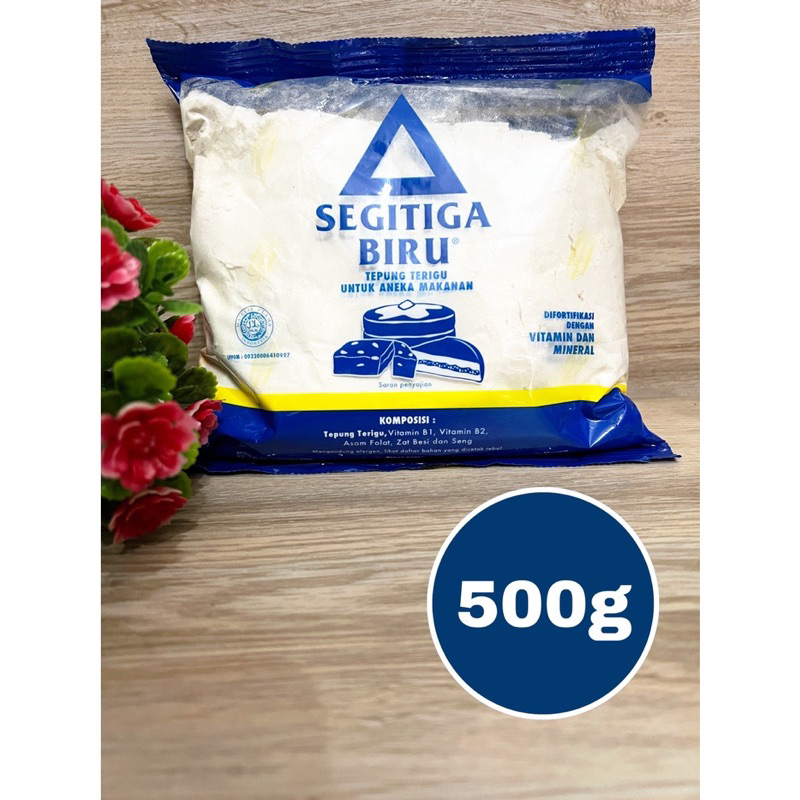 

Tepung Terigu Segitiga Biru Transparan 500gr