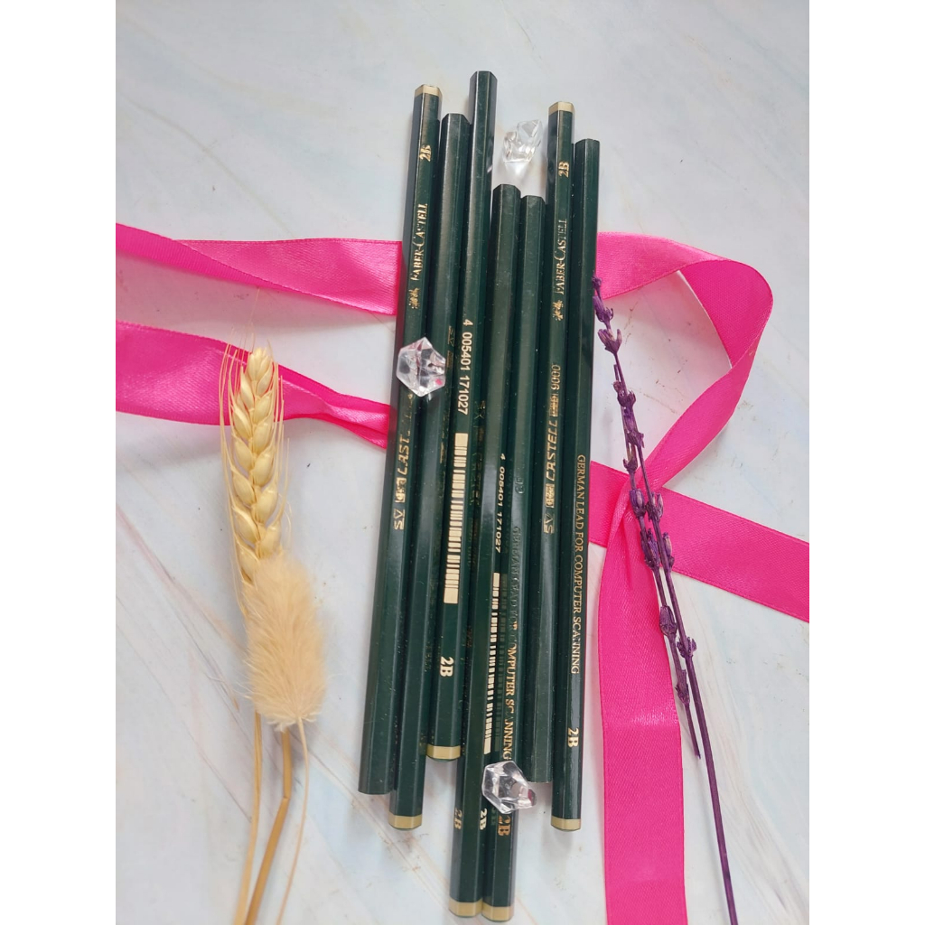 

PENSIL FABER CASTELL 2B ASLI UNTUK UJIAN KOMPUTER FOR SCANNING COMPUTER