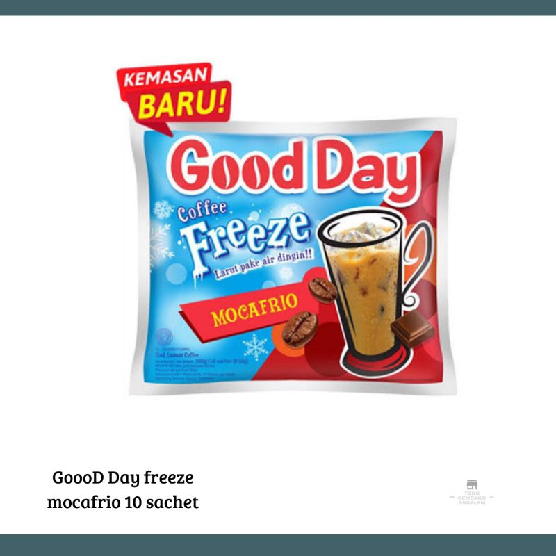 

good day freeze mocafrio 10 sachet