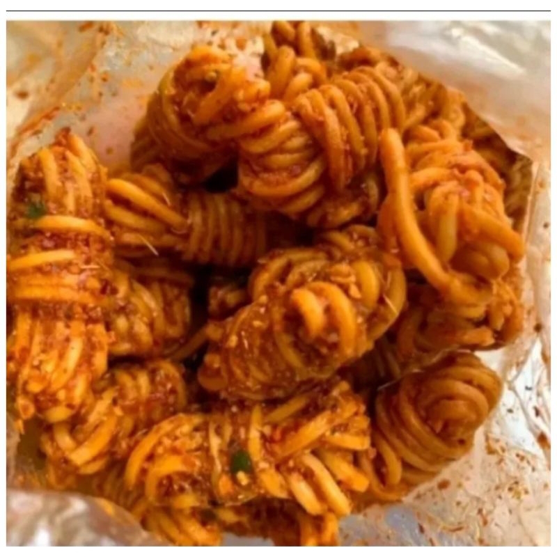 

RB22 mie gulung mie uwel pedas daun jeruk isi 500grm