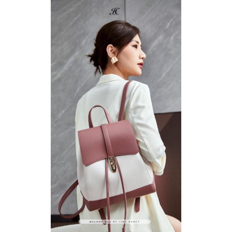 Jims honey Melody backpack-Tas ransel wanita Jims honey Melody backpack-Jims honey Melody Backpack t