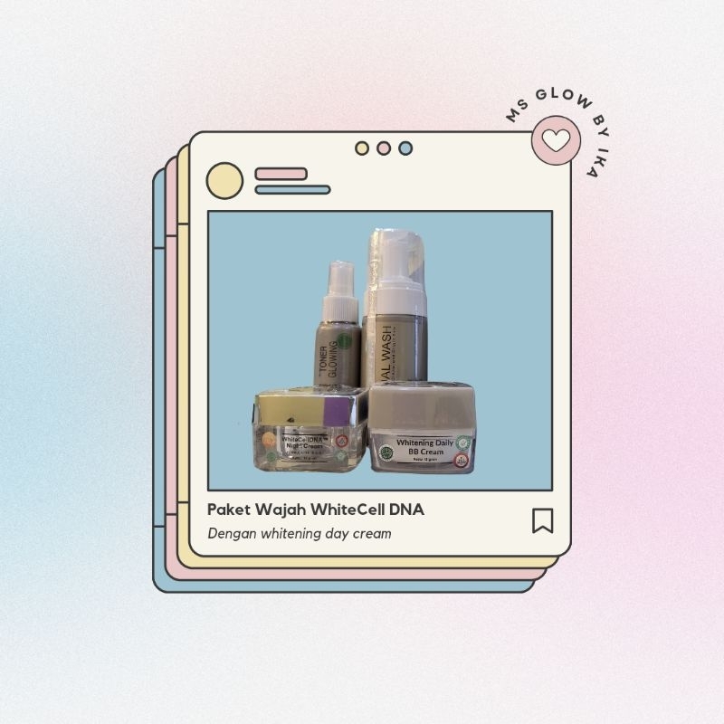 MS GLOW WhiteCell DNA Series