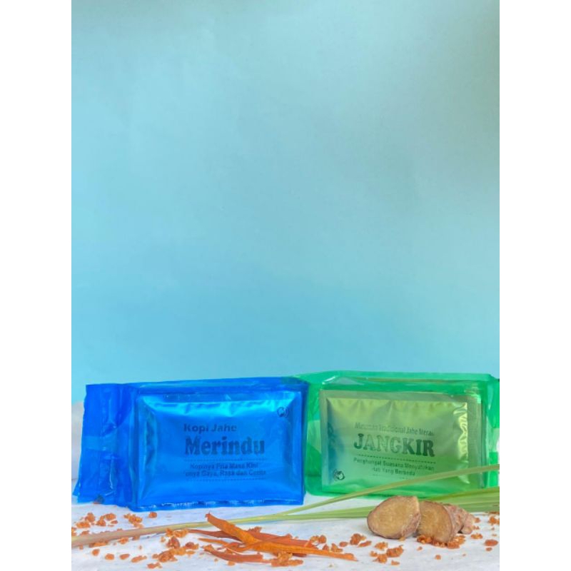 

Jahe Merah/Kopi Jahe Merindu Sachet 20gr 100% BAHAN ALAMI