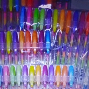 

pulpen warna gliter