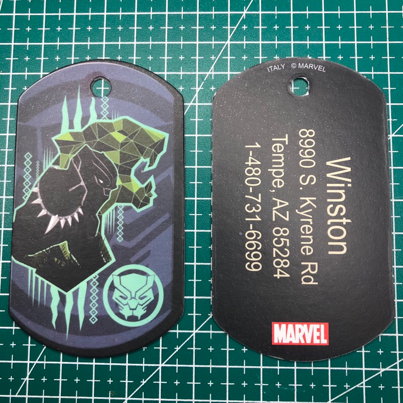 

MARVEL TAG PANTHER SUPER PREMIUM CO 1X DI KIRIM 600PCS