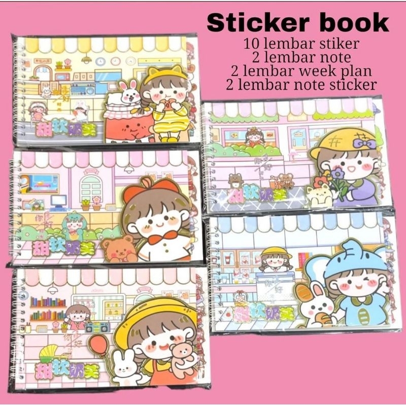 

STICKER BOOK MOMO/NONO