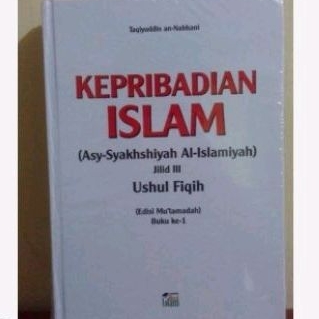 Buku Kitab Kepribadian Islam Jilid 3 Terjemahan Syakhsiyah