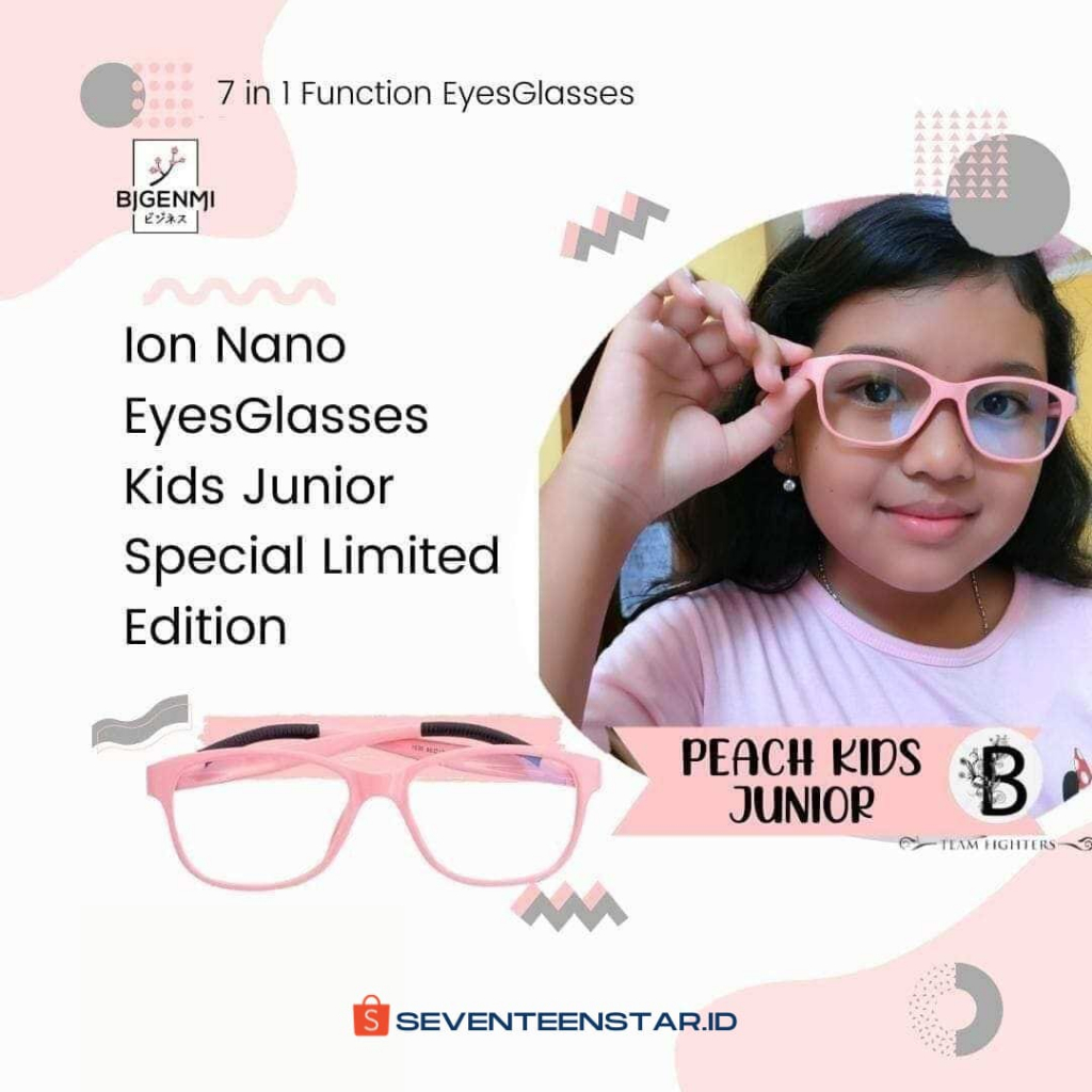 KACAMATA BIGENMI KIDS ION TERAPI ORIGINAL Kacamata Minus Kacamata Terapi