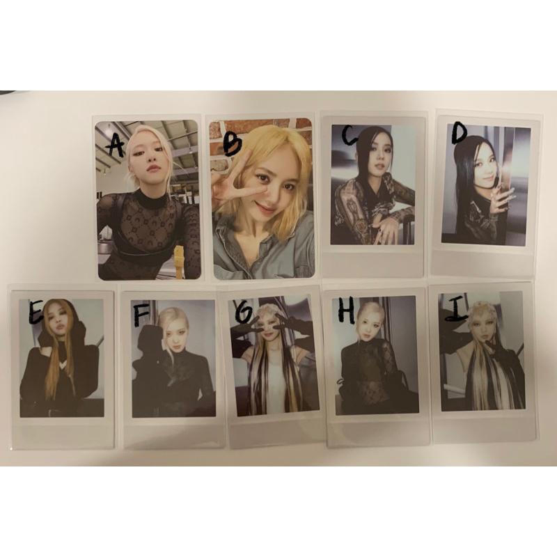 (CLEARANCE) BLACKPINK BORN PINK PHOTOCARD