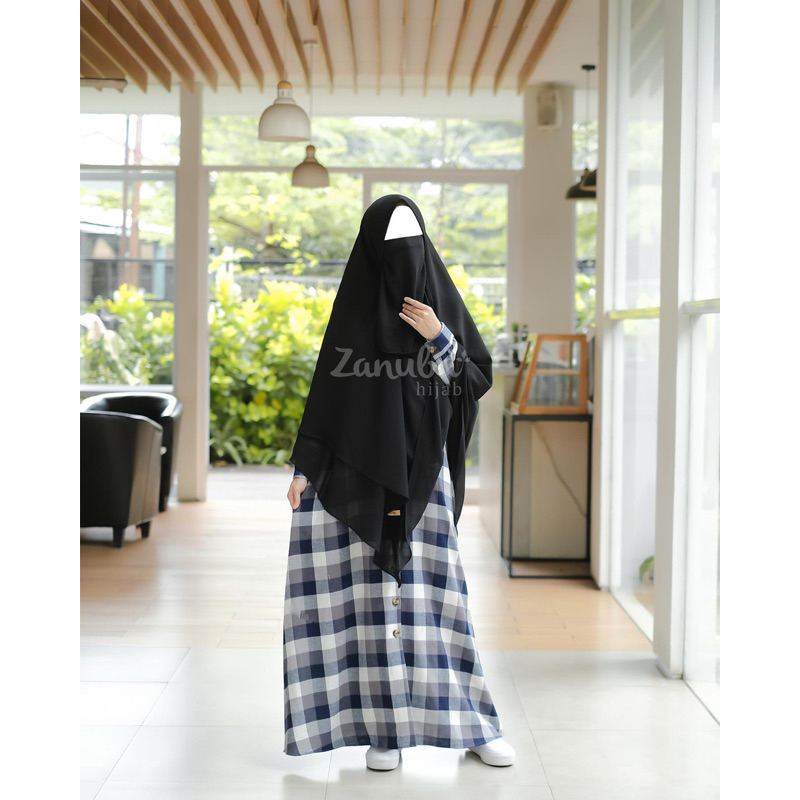 Gamis Zanel Flanel Zanuba Hijab - Vol 2