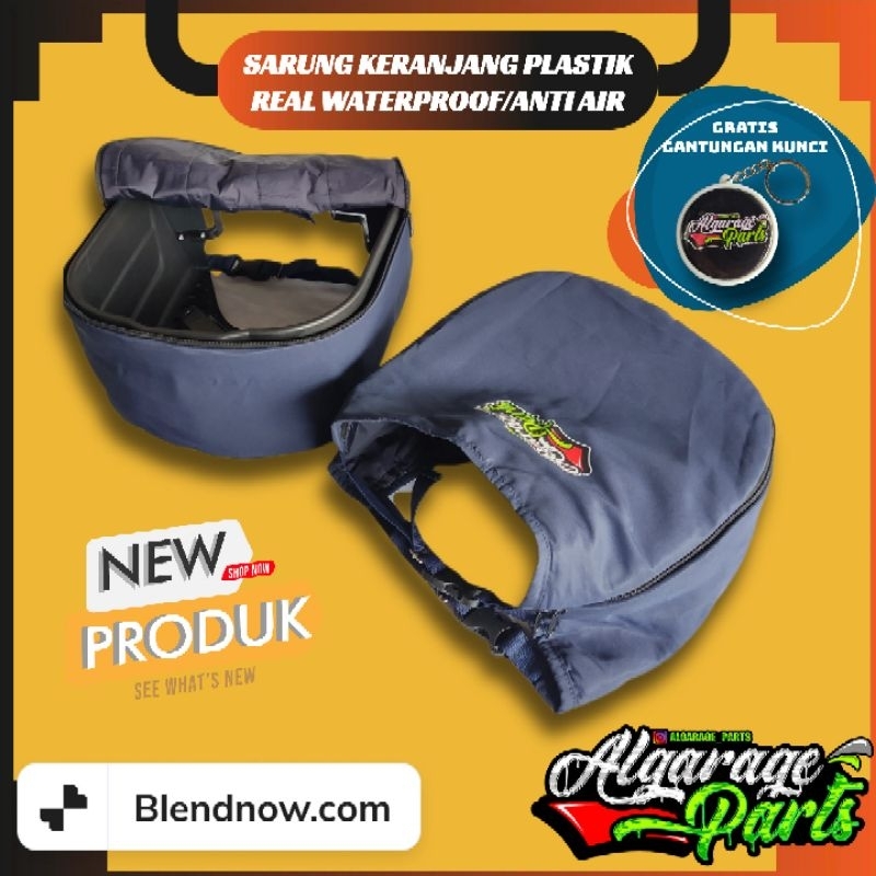 tas sarung keranjang tengah plastik waterproof all motor astrea grand prima alfa rc F1ZR FIZR FIZ R 
