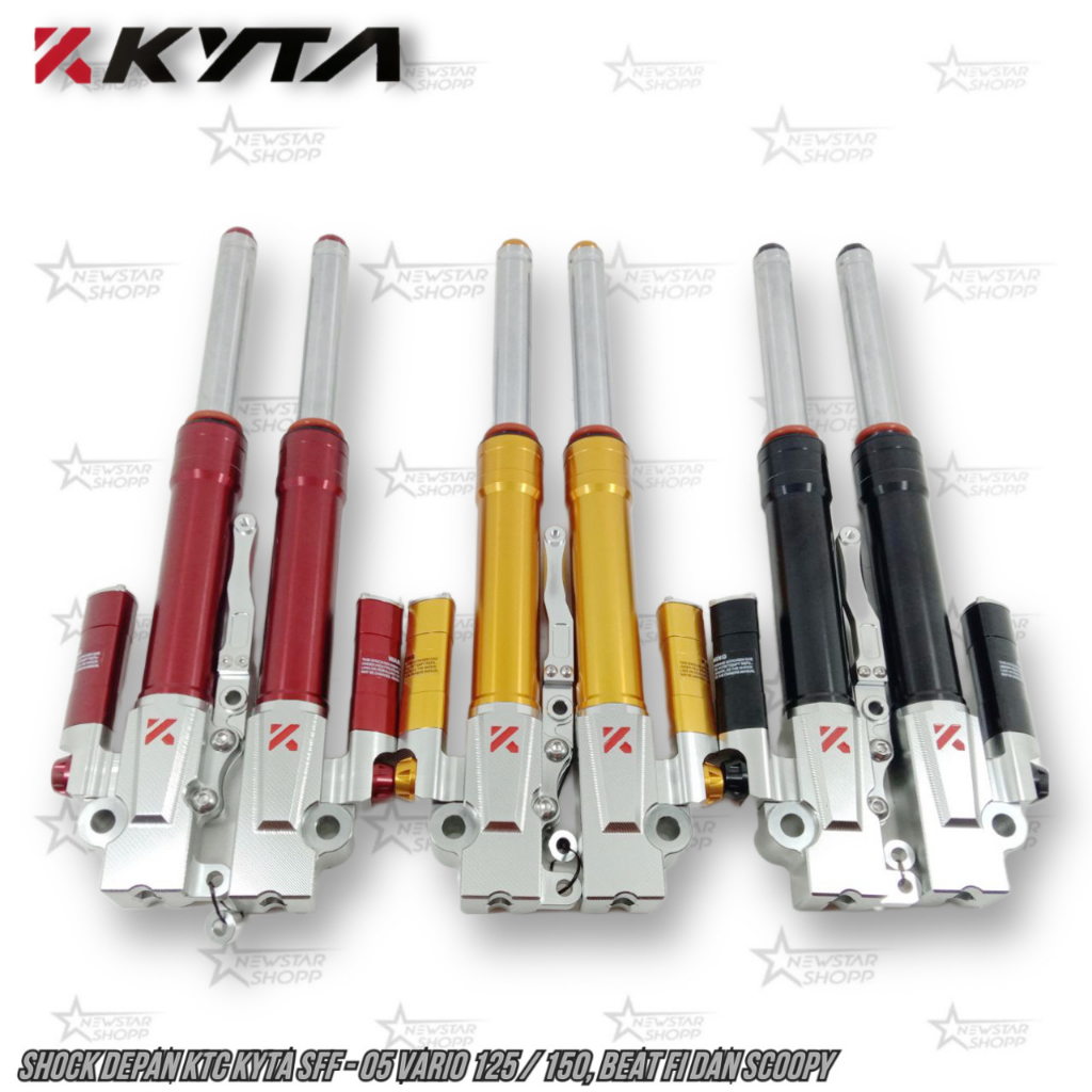 Shockbreaker Shock Depan Tabung KTC Kytaco SFF 05 / SFF05 Vario 125 150 Scoopy New / Old Beat FI Gen