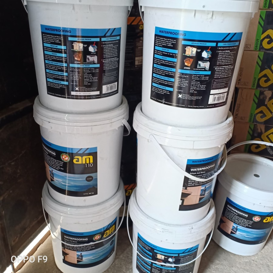 AM 110 WATERPROFING 20kg / CAT ANTI BOCOR / PELAPIS TEMBOK LUAR