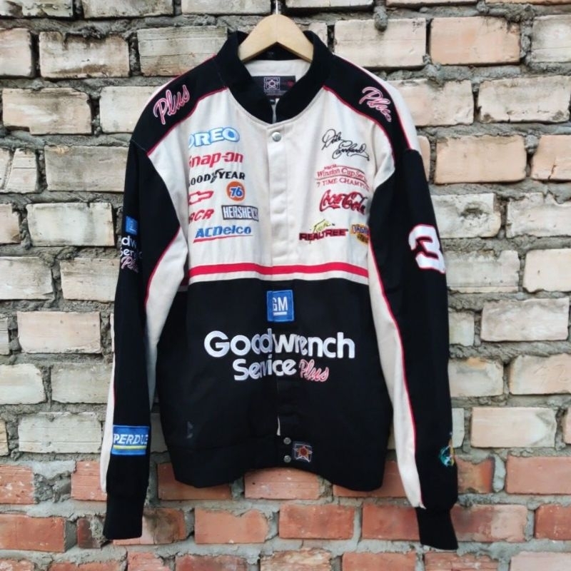 nascar jacket bomber varsity vintage original secondhand branded bekas