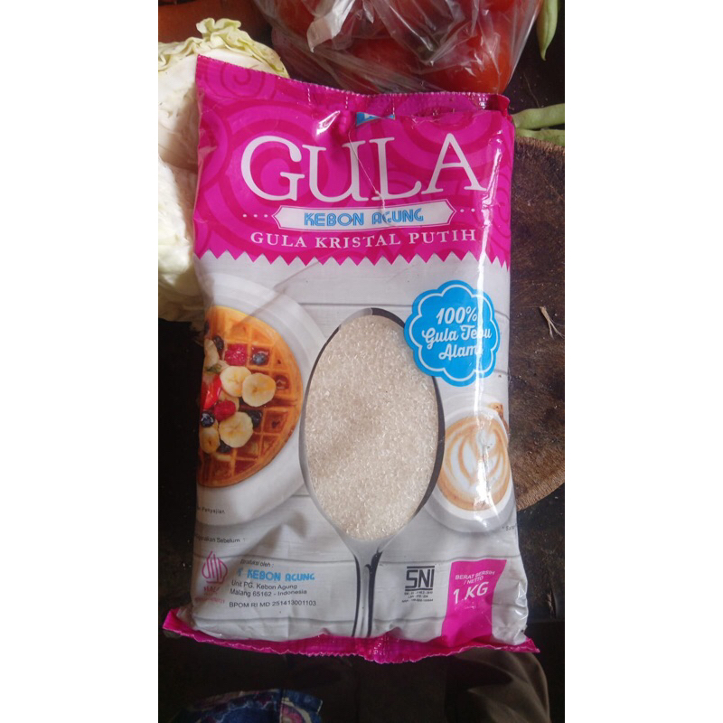 

GULA PASIR KEBON AGUNG 1kg