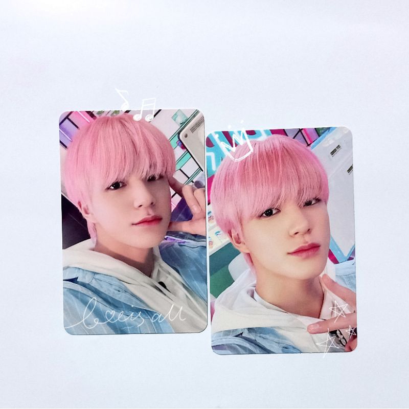 NCT DREAM Jaemin Jeno | Magnetic Doll Pinkki (PC Only) Glitch Mode Pop Up Store Arcade MD Tattoo Sti