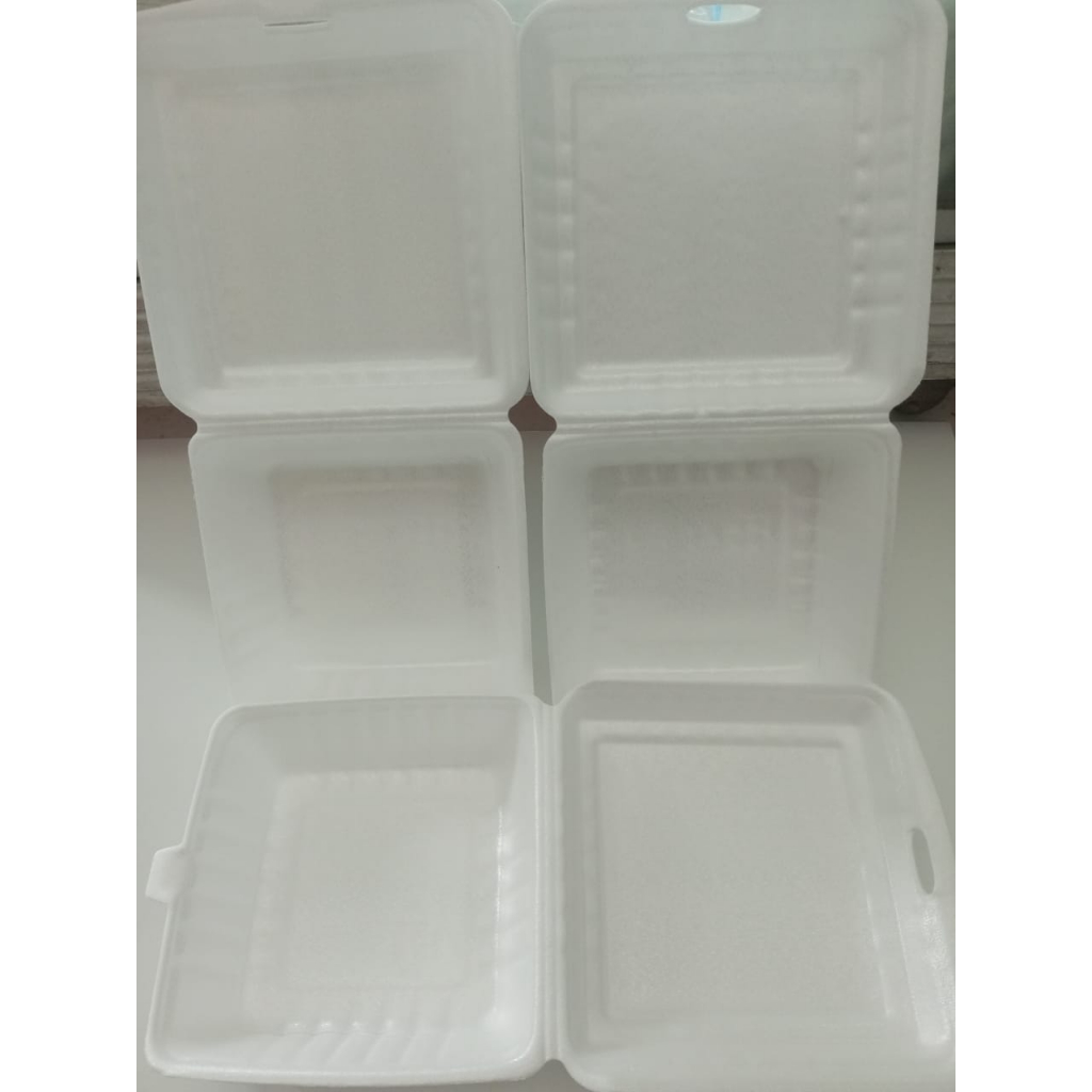 Sterofoam Polos (100 Pcs) / Sterofoam Nasi