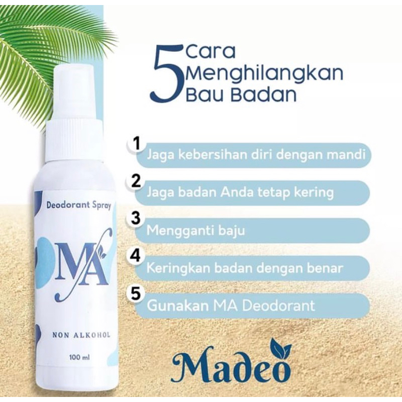 MADEO DEODORANT SPRAY
