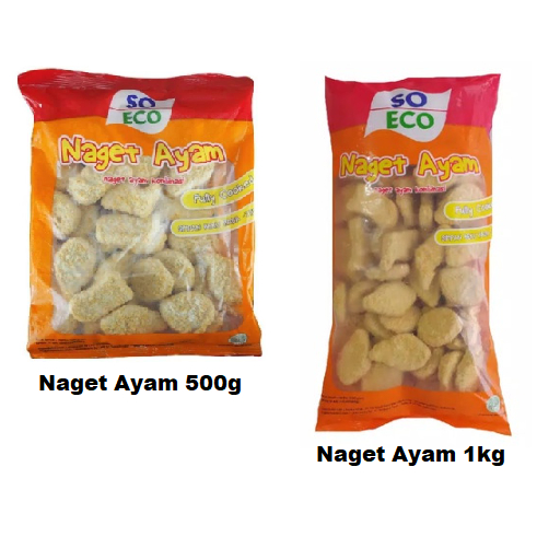 

SO ECO Naget Ayam 500gr/1kg