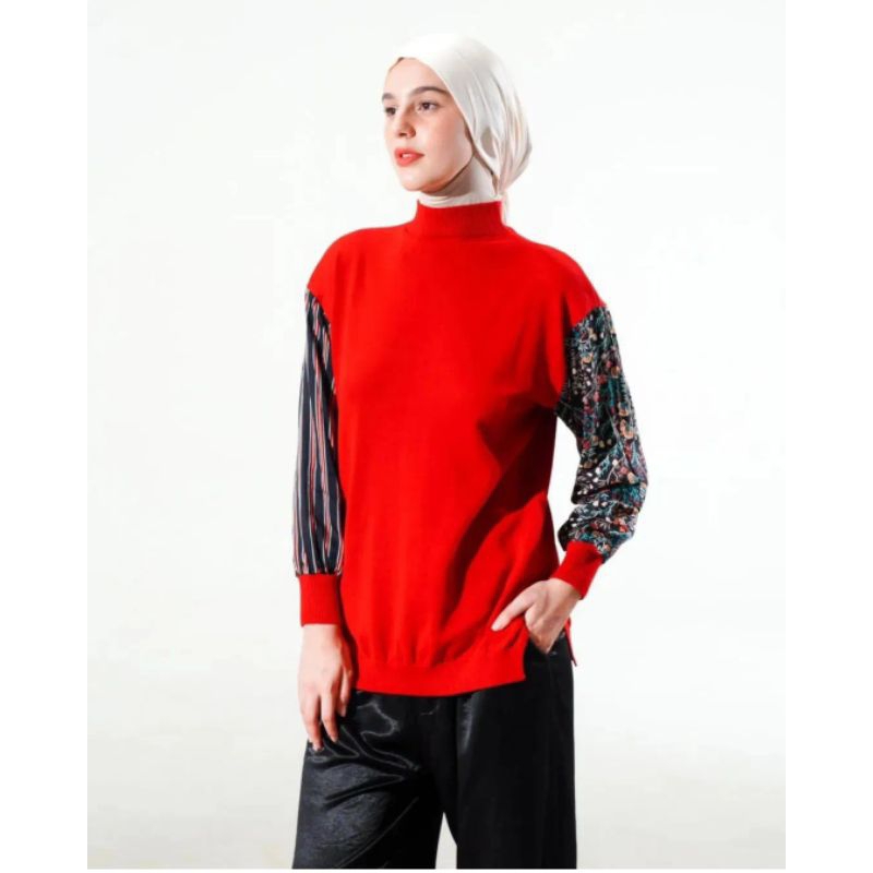 ZAFRA SWEATER BLACK || OBSIDIAN || ALEZA LABEL